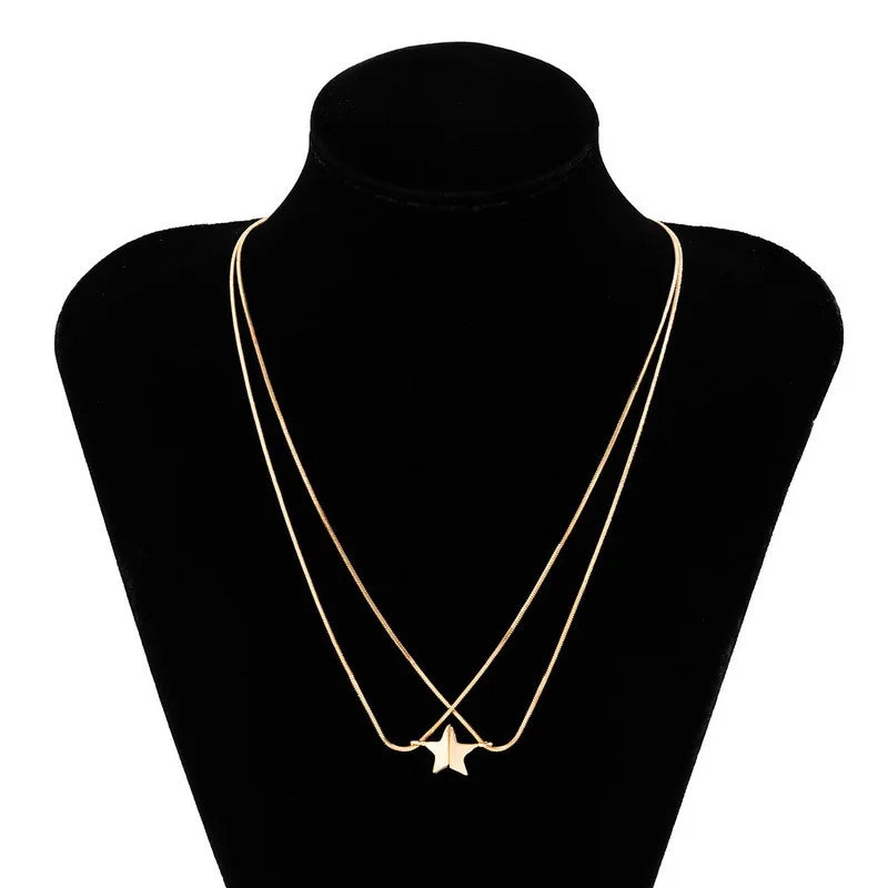 Magnetic Star Connection Necklace Duo