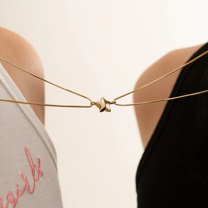 Magnetic Star Connection Necklace Duo